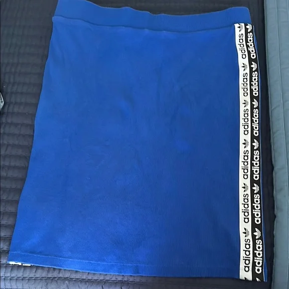 Adidas Blue Midi Pencil Skirt XL - Picture 4 of 4